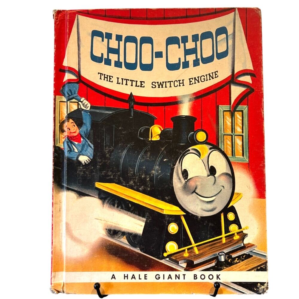 VTG 1954, Choo-Choo The Little Switch Engine by W. Wadsworth, Hale Giant Bk, HC